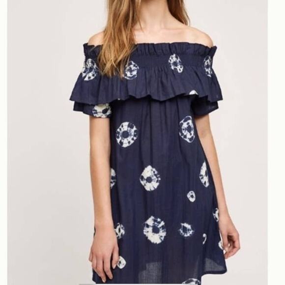 WHIT Dresses & Skirts - Whit Two Anthropologie Lou Off The Shoulder Dress